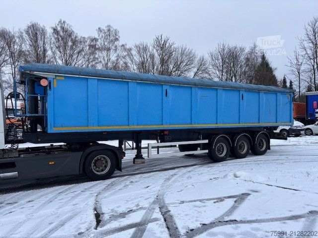 Billenős félpótkocsi  Stahlmuldenkipper für Schrotttransport