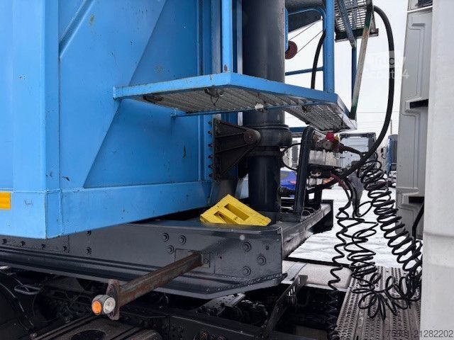 Billenős félpótkocsi  Stahlmuldenkipper für Schrotttransport