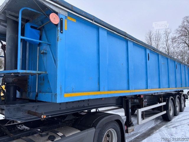 Billenős félpótkocsi  Stahlmuldenkipper für Schrotttransport