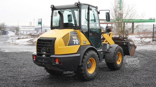 Radlader KOMATSU WA 70 Radlader Gabel Schaufel Zentralschmieranla