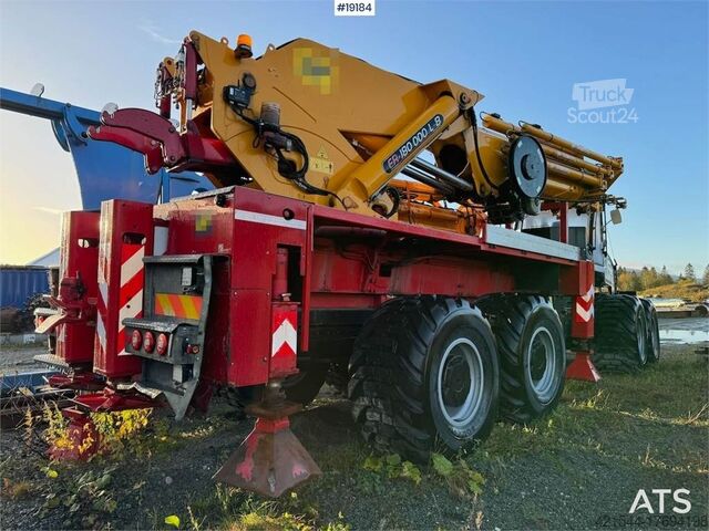 Kėlimo įrankis Logset 12F load carrier w/ World Power 180 T/M crane from