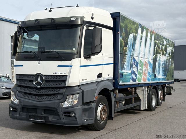 Autocamion transport băuturi MERCEDES-BENZ Actros2543*E6a*LBW*Lenk+Lift*Getränke Zertifikat
