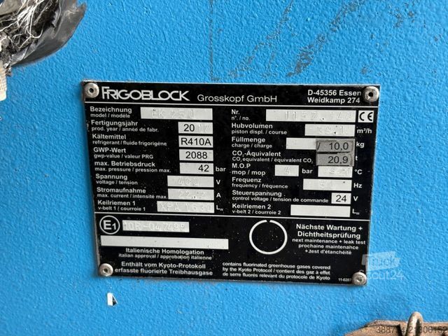 Soğutuculu kamyon MERCEDES-BENZ Antos2543*E6c*Frigoblock*LBW*AHK*Navi*2Verdampfe