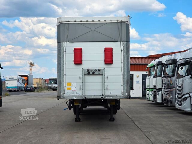 Semi-reboque aberto com lona SCHMITZ CARGOBULL SCB*S3 * PR.+PL. * PLANE UNBESCHRIFTET *