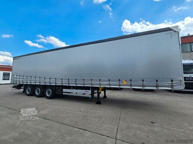 Semi-reboque aberto com lona SCHMITZ CARGOBULL SCB*S3 * PR.+PL. * PLANE UNBESCHRIFTET *
