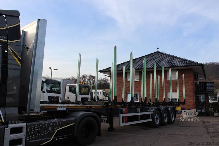 Medienos transporteris EuromixMTP HD Truck Solution Auflieger für den Transport v...