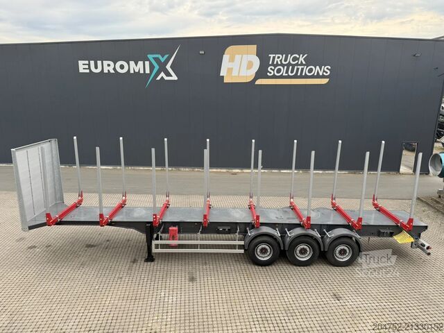 Faanyagszállító EuromixMTP HD Truck Solution Auflieger für den Transport v...