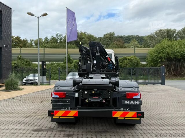Hakenarmsystem MAN TGS 41.440 MAN TGS 41.440 8x4 Abrollkipper + Kr...