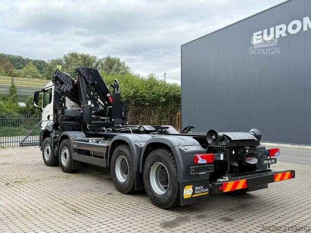 Hakenarmsystem MAN TGS 41.440 MAN TGS 41.440 8x4 Abrollkipper + Kr...