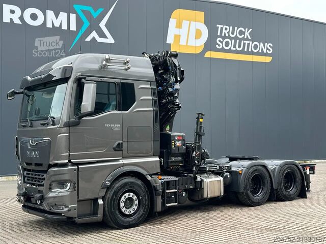 Standard-SZM MAN TGX 26.580 MAN TGX 26.580 6x4 Kran Hiab 302-6 +...