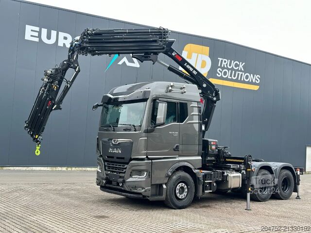 Kranwagen MAN TGX 26.580 MAN TGX 26.580 6x4 Kran Hiab 302-6 +...