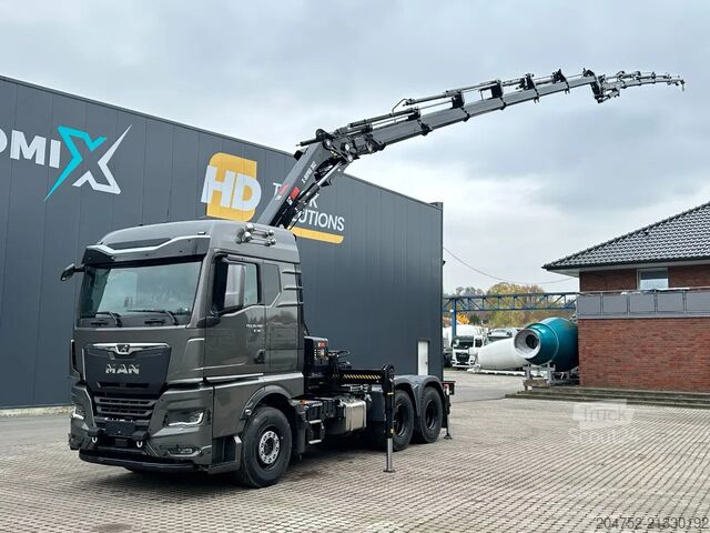Kranwagen MAN TGX 26.580 MAN TGX 26.580 6x4 Kran Hiab 302-6 +...