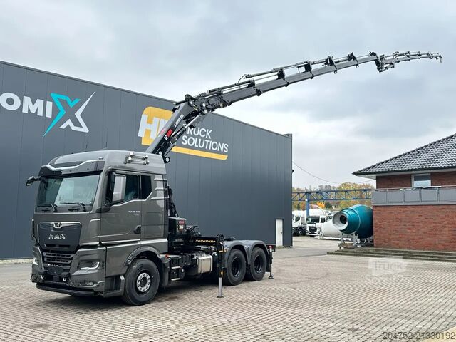 Kranwagen MAN TGX 26.580 MAN TGX 26.580 6x4 Kran Hiab 302-6 +...