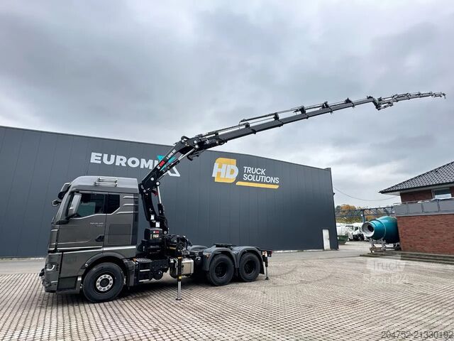 Kranwagen MAN TGX 26.580 MAN TGX 26.580 6x4 Kran Hiab 302-6 +...