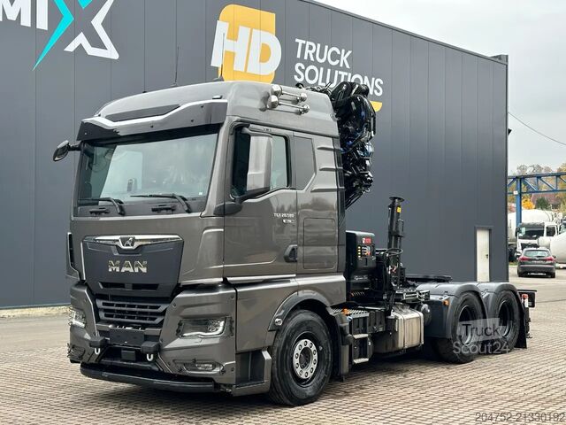 Kranwagen MAN TGX 26.580 MAN TGX 26.580 6x4 Kran Hiab 302-6 +...