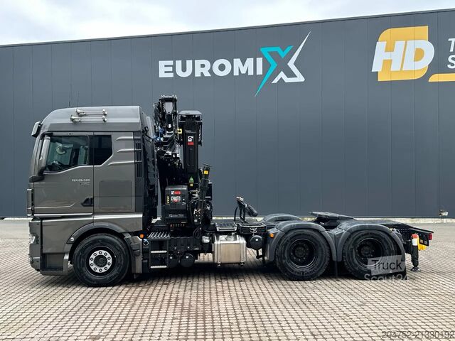 Kranwagen MAN TGX 26.580 MAN TGX 26.580 6x4 Kran Hiab 302-6 +...