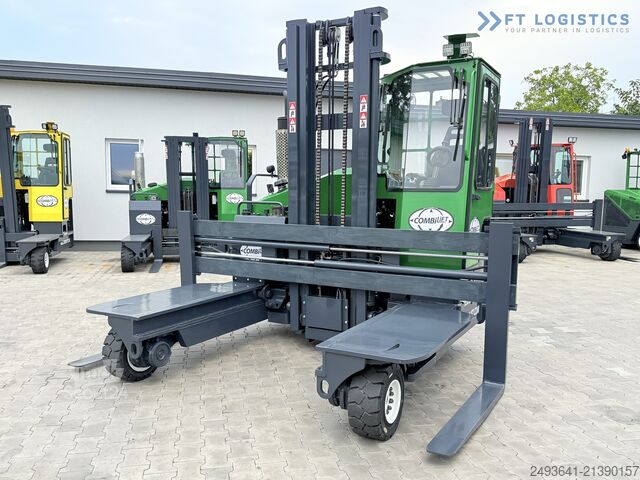 Dört yollu forklift Combilift C4500 DIESEL DUPLEX WIDE FORK POSITIONER