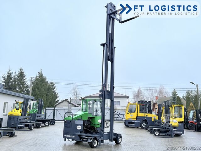 Dört yollu forklift Combilift C4000 TRIPLEX 6900 GAS FREE LIFT CABIN