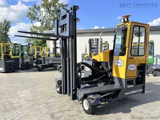 Dört yollu forklift Combilift C4000 / GAS / DUPLEX 4100 / POSITIONER
