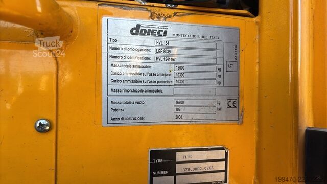 Teleskopiskais manipulators Dieci Pegasus 45.19