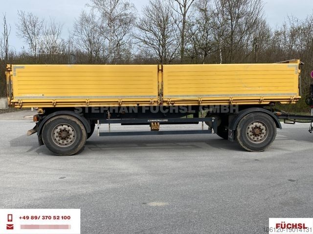 Three-way tipper trailer SCHWARZMÜLLER Baustoffkipper 3 seiten