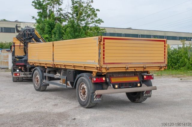 Three-way tipper trailer SCHWARZMÜLLER Baustoffkipper 3 seiten
