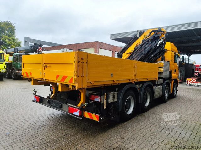 Camion-grue MAN TGA 35.480 8x4 Palfinger PK 85002 Jip Winch