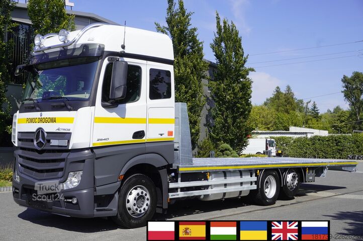 Kranplatform Mercedes-Benz Actros 2540 6×2 / 90 tho. km! / NEW body