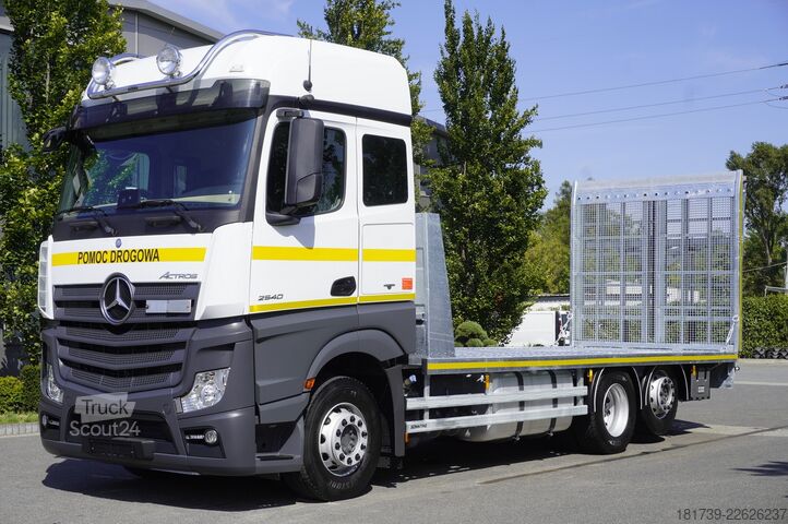 Kranplatform Mercedes-Benz Actros 2540 6×2 / 90 tho. km! / NEW body