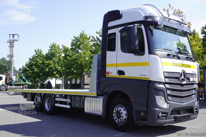 Kranplatform Mercedes-Benz Actros 2540 6×2 / 90 tho. km! / NEW body