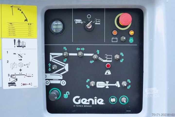 Plataforma de trabalho telescópica articulada Genie Z45FE/DC Hybrid Hybrid, 4x4 Drive, 16m Working Hei