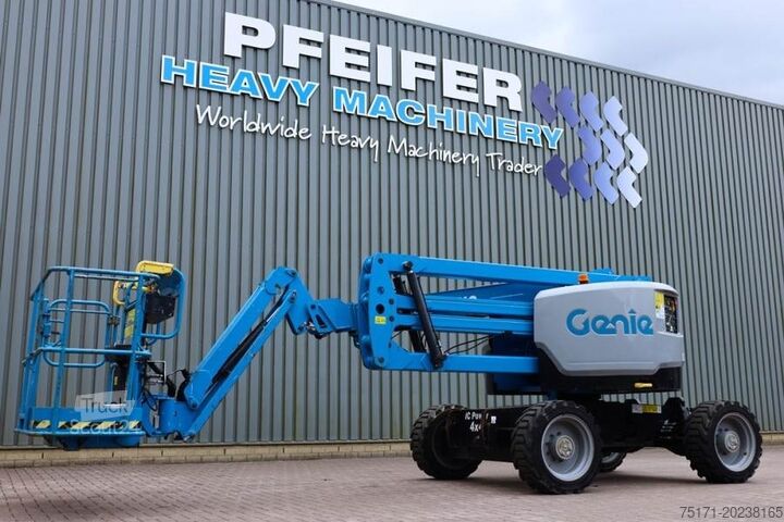 Platformă de lucru telescopică articulată Genie Z45XC GUARANTEE, Diesel, 4x4 Drive, 16m Working He
