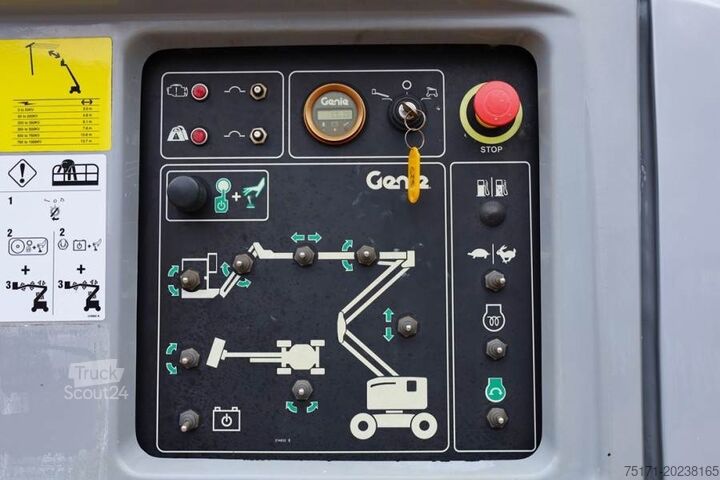 Plataforma de trabalho telescópica articulada Genie Z45XC GUARANTEE, Diesel, 4x4 Drive, 16m Working He