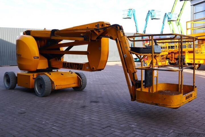Plate-forme de travail télescopique articulée Manitou 150AETJ Electric, 15m Working Height, 6.5m Reach,