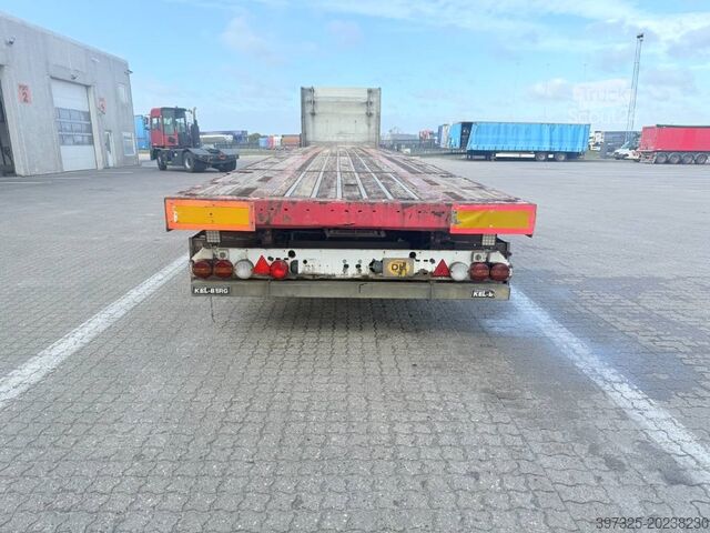 Rimorchio della piattaforma Kel-Berg Flatbed / Flachbettauflieger / Ladtrailer