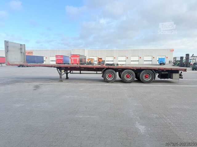 Rimorchio della piattaforma Kel-Berg Flatbed / Flachbettauflieger / Ladtrailer