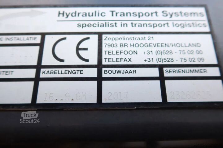 Système de câbles Volvo FE 280 Container / Kabelsysteem H.T.S Kabel, 15...