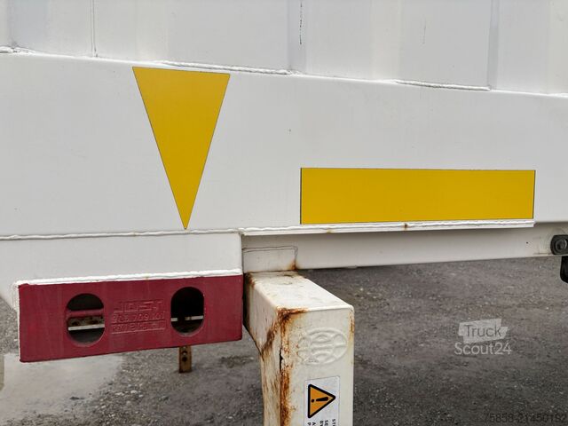 Wechselbrücke mit Kofferaufbau Krone BDF Stahl Wechselkoffer Türen