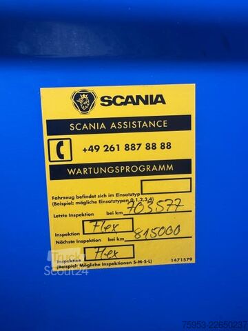 Tractor estándar Scania S 520 V8 4x2 Luft / Luft Leder LED Retrader