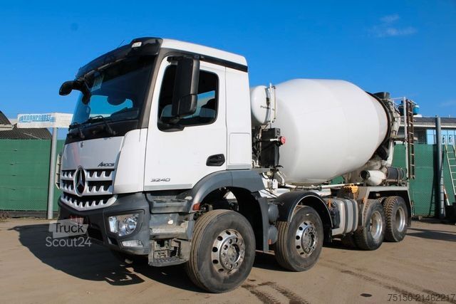 Betonmischer LKW MERCEDES-BENZ 3240 8x4 BB - Intermix 9m³ - Nr.: 327
