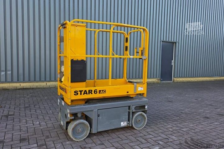 Pont élévateur à ciseaux Haulotte Star 6 Electric, Non Marking Tyres, 5.8m Working H