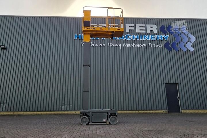 Pont élévateur à ciseaux Haulotte Star 6 Electric, Non Marking Tyres, 5.8m Working H