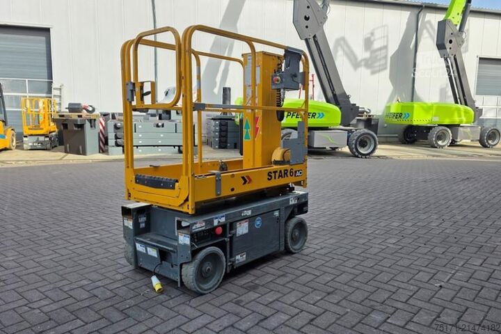 Pont élévateur à ciseaux Haulotte Star 6 Electric, Non Marking Tyres, 5.8m Working H