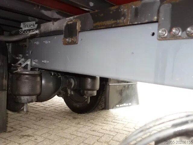 Resväska DAF CF 290 ALUGESLOTENBAK EN KLEP 2500 KG,GVW 20.50...