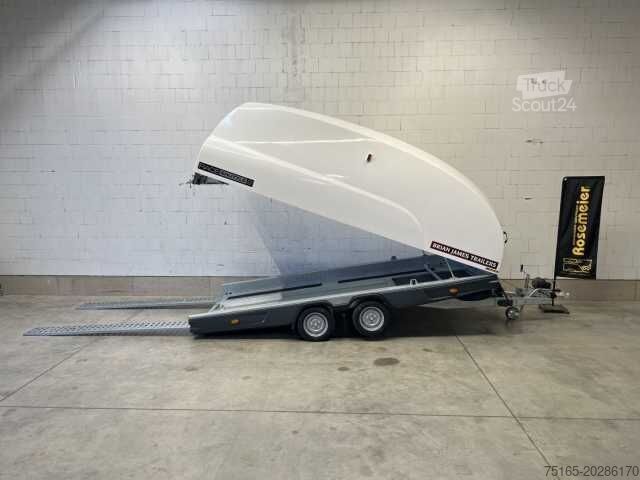Araba taşıyıcı römork Brian James Race Shuttle 2 Autotransporter geschlossen