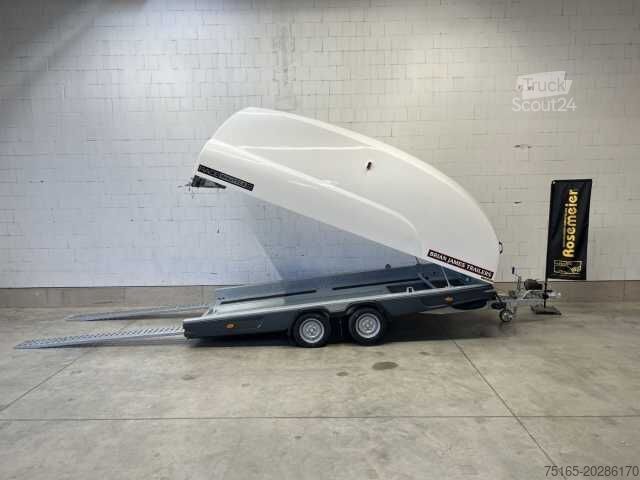 Araba taşıyıcı römork Brian James Trailers Race Shuttle 2 Autotransporter geschlossen