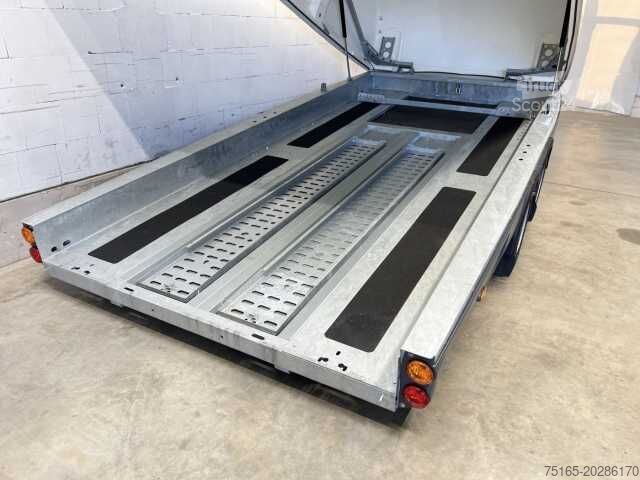 Araba taşıyıcı römork Brian James Trailers Race Shuttle 2 Autotransporter geschlossen