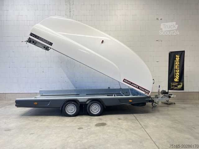 Araba taşıyıcı römork Brian James Trailers Race Shuttle 2 Autotransporter geschlossen