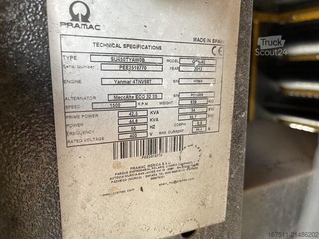 Agrega Pramac GSW 45