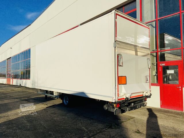 Skåpsläp Ackermann Z-KA-F10.5/7,5  1 Achs Kofferanhänger mit Ladebordwand 10,5 t GG